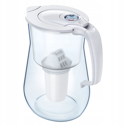 Duży dzbanek filtrujący z Tritanu Aquaphor PROVENCE 4,2 L z filtrem A5 Mg BIAŁY