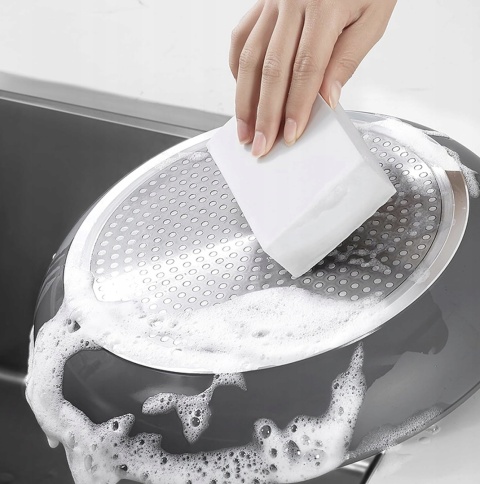 MAGICZNA GĄBKA DO CZYSZCZENIA ŚCIAN MEBLI USUWA BRUD BEZ CHEMII - 10 szt.