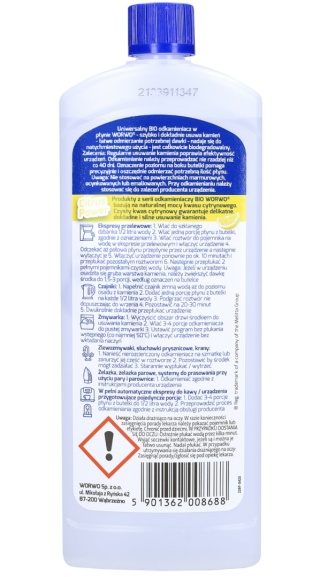 ODKAMIENIACZ UNIWERSALNY BIO-LIQUID 250 ML PC06 EKSPRES, CZAJNIK WORWO