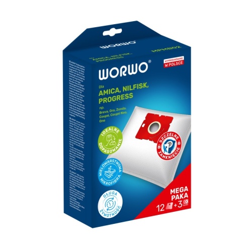 WORKI DO ODKURZCZA BEKO VCC34801AW VCC34803AD 12 SZT. + 3 FILTRY