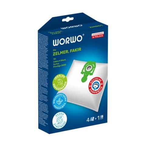 WORKI DO ODKURZACZA ZELMER 49.4100 SYRIUS ORION ZVCA200B ZMB01 4 SZT. + 1 FILTR