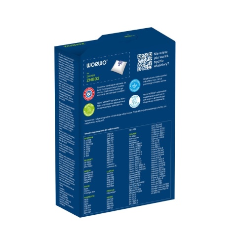 WORKI DO ODKURZACZA ZELMER ODYSSEY BOSCH 12 SZT. + 3 FILTRY