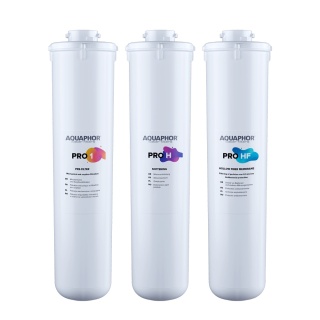 Zestaw wymiennych wkładów Aquaphor ECO H Pro (Pro 1, Pro H, Pro HF ) - 3 szt.