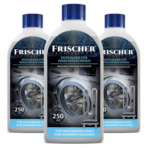 3 szt. PŁYN ODKAMIENIACZ DO CZYSZCZENIA PRALKI ŚRODEK ODKAMIENIAJĄCY 250ml