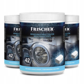 3 szt. TABLETKI DO CZYSZCZENIA PRALKI ODKAMIENIAJĄCE NEUTRALIZUJĄCE ZAPACH 42szt