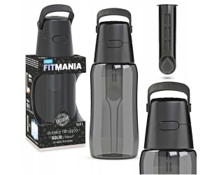 Butelka filtrująca Dafi Solid 0.5 L barwiona czarna z filtrem