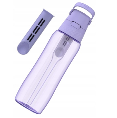 Butelka filtrująca z Tritanu Dafi SOLID 0,7l lawendowa barwiona z filtrem