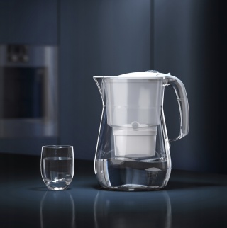 Dzbanek filtrujący z Tritanu Aquaphor Onyx 4,2l + 1 wkład Maxfor+, BIAŁY