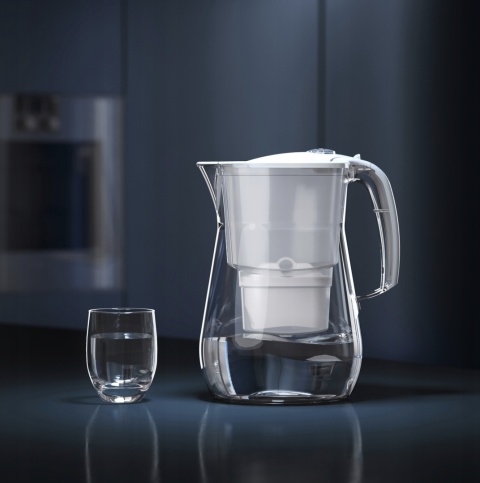 Dzbanek filtrujący z Tritanu Aquaphor Onyx 4,2l + 1 wkład Maxfor+, BIAŁY