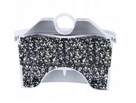 Dzbanek filtrujący szklany Aquaphor Glass 2,5l z wkładem Maxfor+ MG, CZARNY