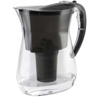 Dzbanek filtrujący z Tritanu Aquaphor Lyon 3.8 l z wkł. A5, CZARNY + WKŁAD