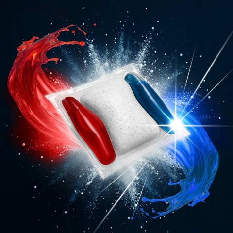 KAPSUŁKI DO ZMYWARKI NACZYŃ 3w1 FRISCHER PROFESSIONAL 52SZT CYTRYNOWE