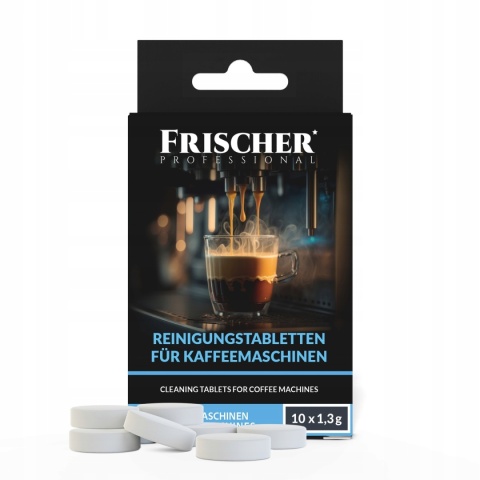 TABLETKI DO CZYSZCZENIA EKSPRESU UNIWERSALNE MOCNE 10 SZTUK