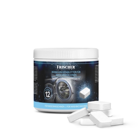 TABLETKI DO CZYSZCZENIA PRALKI ODKAMIENIAJĄCE NEUTRALIZUJĄCE ZAPACH 12 szt