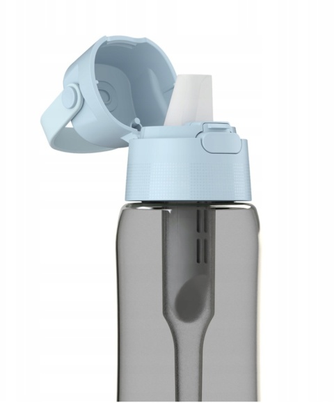 Butelka filtrująca Dafi SOLID 0,7l Dove Blue Zbiornik Czarny + FILTR + SZCZOTKA