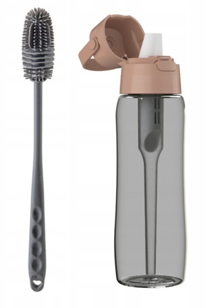 Butelka filtrująca Dafi SOLID 0,7l Mocha Mousse Zbiornik Czarny + FILTR + SZCZOTKA