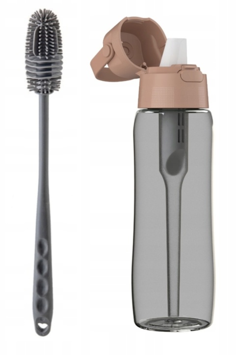 Butelka filtrująca Dafi SOLID 0,7l Mocha Mousse Zbiornik Czarny + FILTR + SZCZOTKA