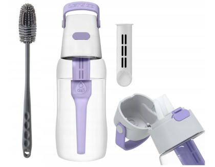 Butelka filtrująca Dafi Solid 0.5 L Lawenda + FILTR + SZCZOTKA