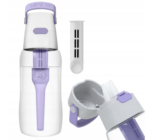 Butelka filtrująca Dafi Solid 0.5 L Lawenda Joanna Krupa z filtrem