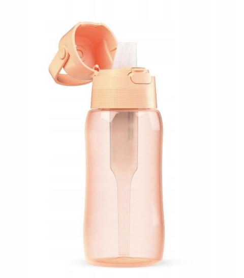 Butelka filtrująca Dafi Solid 0.5 L Peach Fuzz brzoskwiniowa + FILTR