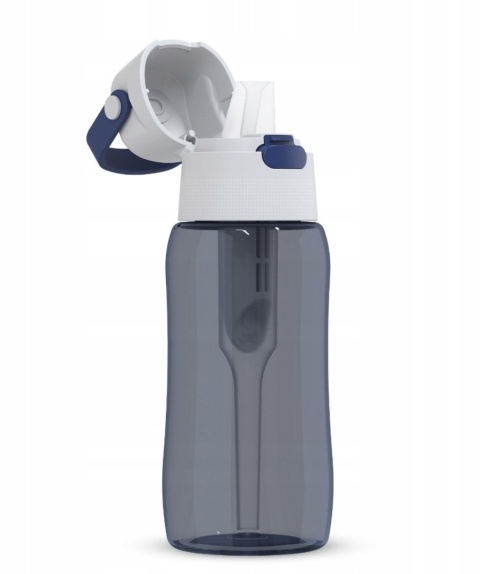 Butelka filtrująca Dafi Solid 0.5 L SZAFIROWA / JEANSOWA z filtrem