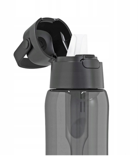 Butelka filtrująca Dafi Solid 0.5 L barwiona czarna + FILTR + SZCZOTKA