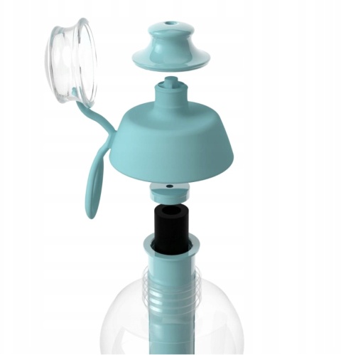 Butelka filtrująca bidon Dafi SOFT 0,3L Miętowa + FILTR + SZCZOTKA