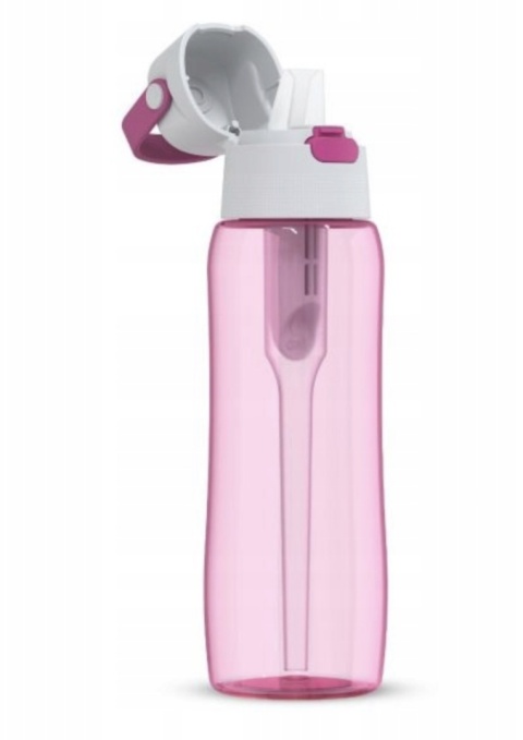 Butelka filtrująca z Tritanu Dafi SOLID 0,7l Flamingowa Różowa + FILTR + SZCZOTKA
