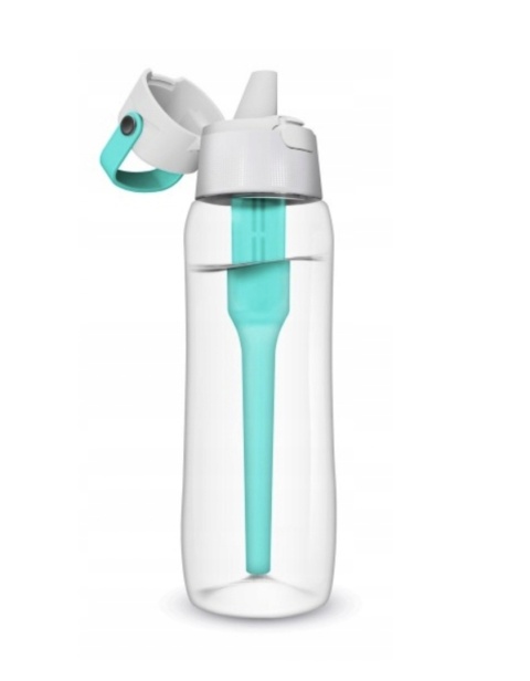 Butelka filtrująca z Tritanu Dafi SOLID 0,7l turkusowa + 4 FILTRY