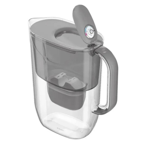 Dzbanek filtrujący Aquaphor Fresh 3,2 l + wkład Maxfor+, SZARY + SZCZOTKA