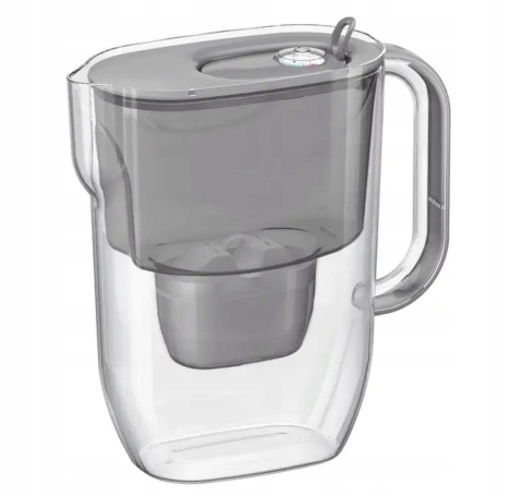 Dzbanek filtrujący Aquaphor Fresh 3,2 l + wkład Maxfor+, SZARY + SZCZOTKA