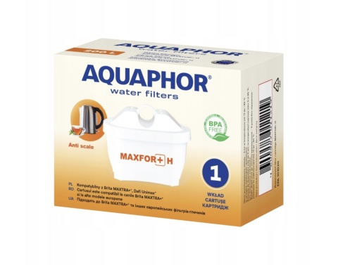 Filtr Wkład filtrujący do dzbanka Aquaphor Maxfor+ H - 5 szt.