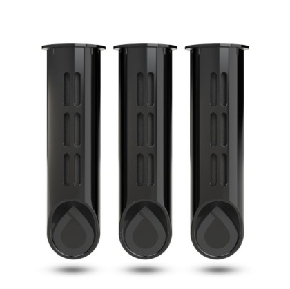 Zestaw filtrów DAFI do butelki Soft i Solid Czarny (3 szt.)