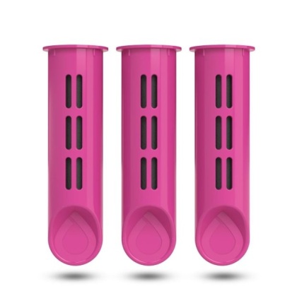Zestaw filtrów DAFI do butelki Soft i Solid Flamingowy Różowy (3 szt.)
