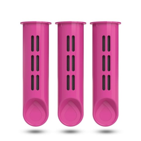 Zestaw filtrów DAFI do butelki Soft i Solid Flamingowy Różowy (3 szt.)