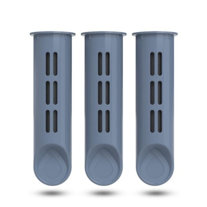 Zestaw filtrów DAFI do butelki Soft i Solid Jeansowy Szary (3 szt.)