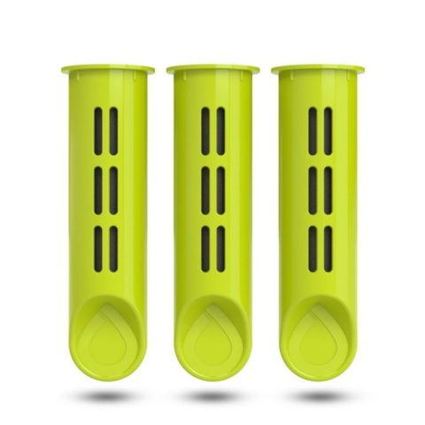 Zestaw filtrów DAFI do butelki Soft i Solid Limonkowy (3 szt.)