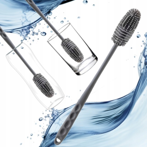 Zestaw filtrów DAFI do butelki Soft i Solid NIEBIESKIE (3 szt.) + SZCZOTKA