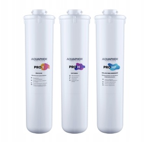 Zestaw wkładów Pro 1, Pro H, Pro HF do ECO H PRO - 3 szt.