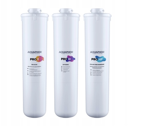 Zestaw wkładów Pro 1, Pro H, Pro HF do ECO H PRO - 3 szt.