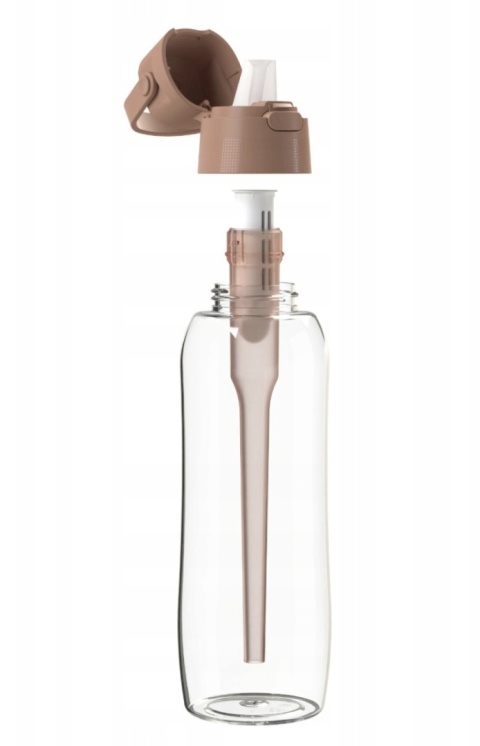 Butelka Filtrująca z Tritanu Dafi SOLID 1l Mocha Mousse + FILTR, New.
