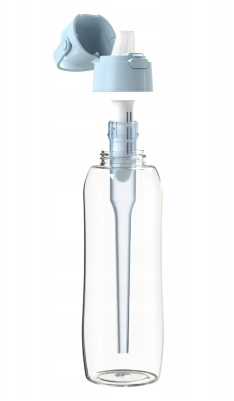 Butelka Filtrująca z Tritanu Dafi SOLID 1l Dove Blue + FILTR, New.