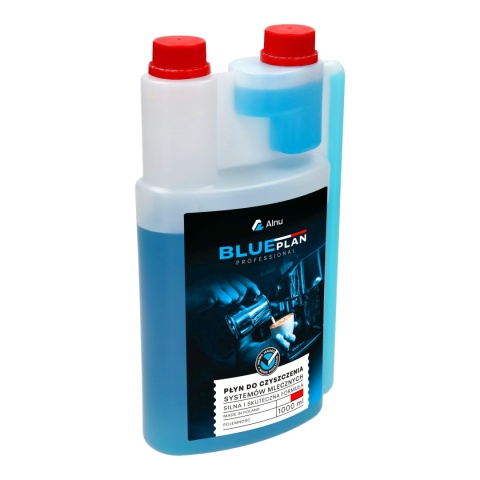 Zestaw: Odkamieniacz 1000 ML + Płyn do systemy mleka 1000 ml BLUEPLAN