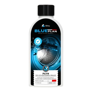Profesjonalny Płyn do Czyszczenia Pralki BLUEPLAN | Uniwersalny | 250 ml | PL - 3 szt.