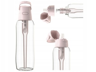 Butelka Filtrująca z Tritanu Dafi SOLID 0,5l Baby Pink + FILTR.