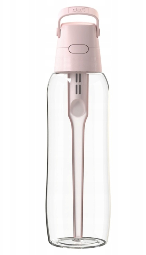 Butelka Filtrująca z Tritanu Dafi SOLID 0,5l Baby Pink + FILTR.