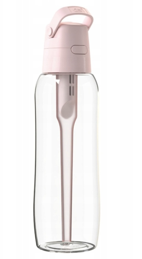 Butelka Filtrująca z Tritanu Dafi SOLID 0,5l Baby Pink + FILTR.