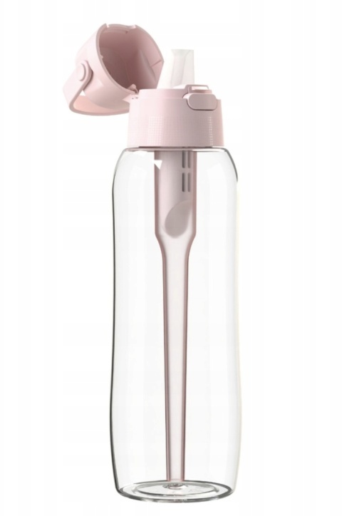 Butelka Filtrująca z Tritanu Dafi SOLID 0,5l Baby Pink + FILTR.