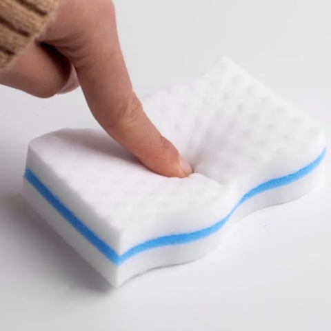 Magiczna NANO Gąbka BLUEPLAN do czyszczenia plan naczyń płytek ścian tapicerki