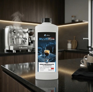 Odkamieniacz EKO do Ekspresu BLUEPLAN | Uniwersalny | Koncentrat | 1000 ml | PL